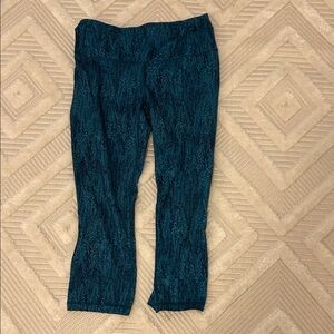 Patagonia Teal Patterned Leggings